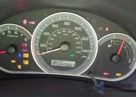 2009 Subaru Impreza Outback Sport from USA, damaged, VIN JF1GH63629H812916